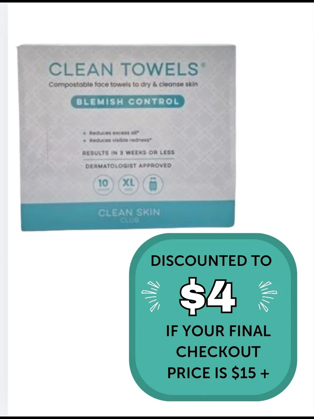 $4 When Bundled with $11+ Garnier SkinActive Micellar Cleansing Water Mattifying